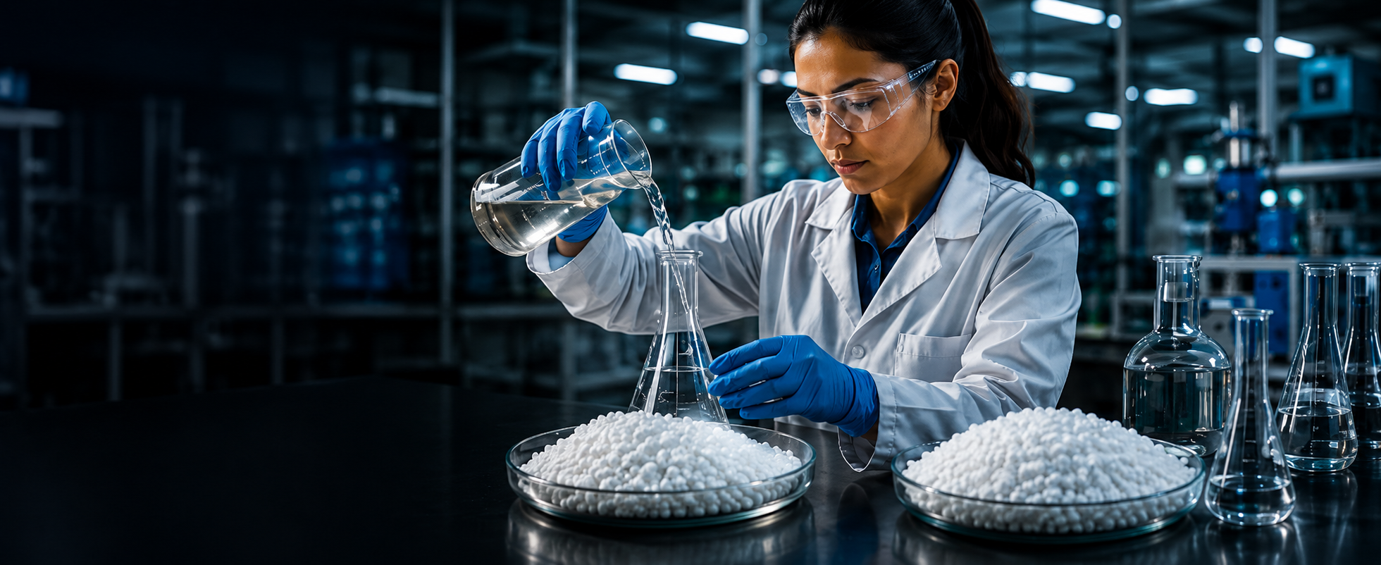 Cientista em laboratório